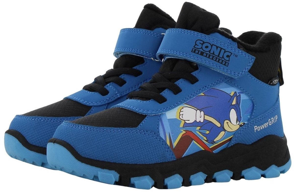Leomil Sonic Snowboots kinderen Winterlaarzen jongens Zwart
