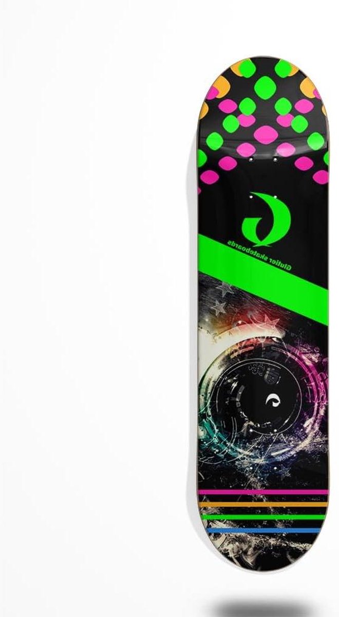 Skateboard Deck Plank Street Tricks Glutier Piñeiro Model 8.25 inch Niet gespecificeerd