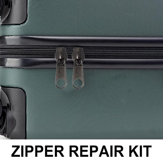Rits reparatieset - Ritssluiting set - Kleding repareren - 197-delige set - Compact ontwerp - Metaal — afbeelding 5