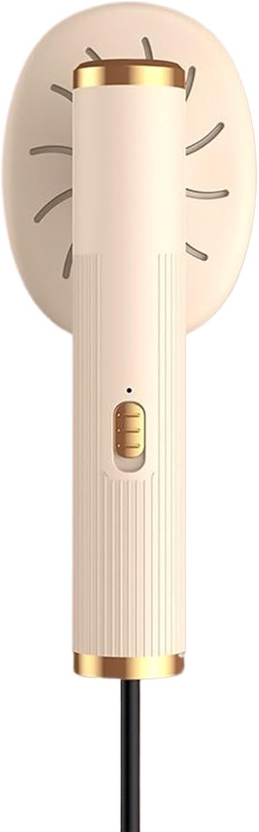 Kledingstomer Reis - Handstomer Strijkapparaat - Kreukels Verwijderen - Dubbele Stoomtechniek - 3.35inch - Khaki