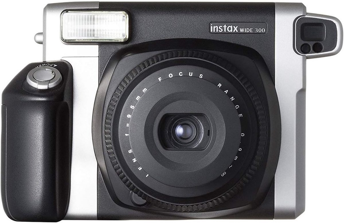 Instant Camera Breed Formaat Met Flitser en Macrofunctie