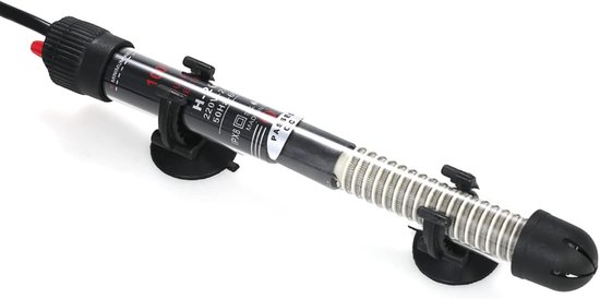 Aquarium Verwarming - Vis Tank Heater - Water Temperatuur - Automatische Thermostaat - 100 Watt - Zwart