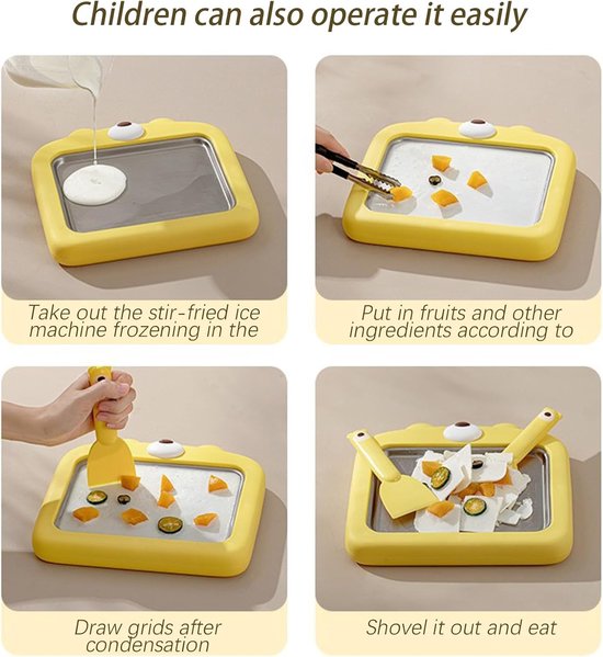 Yoghurtmachine - Dessertmaker - Zelf Desserts Maken - Niet-elektrisch - 25 cm - Zilver — afbeelding 5