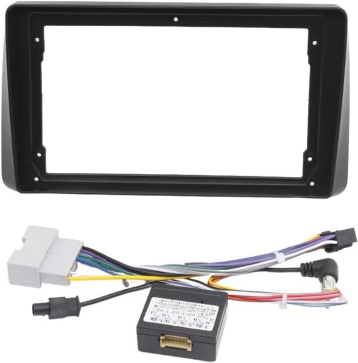 Autoradio Frame - Dashboard Kit - Auto Installatie - Directe Vervanging - 9 Inch - Zwart