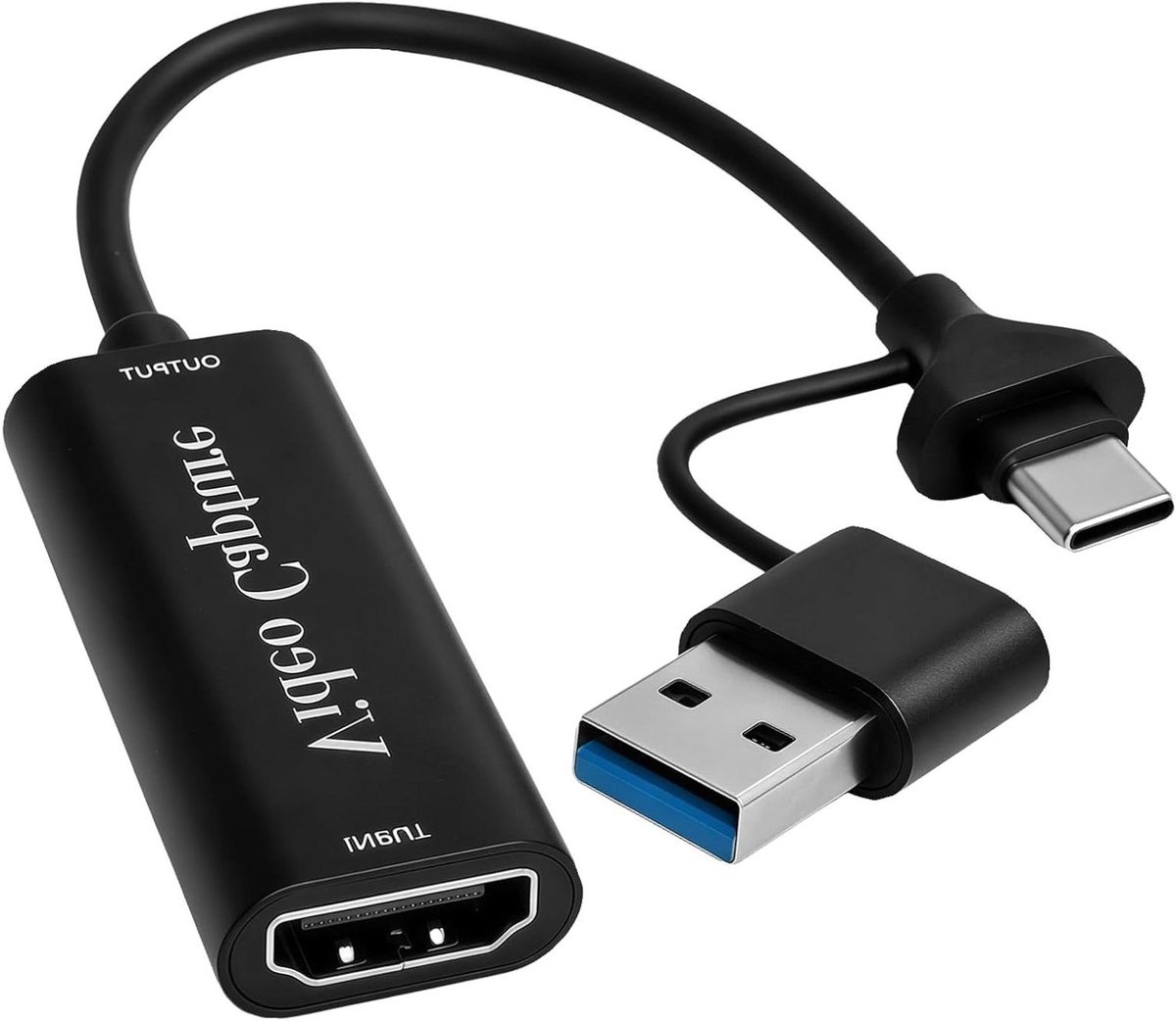 Video Opnamekaart - HDMI Capture - Content Creëren - USB 3.0 Snelheid - Compact Formaat - Zwart