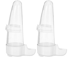 Automatische Vogel Drinkfontein - Vogel Water Dispenser - Vogels Hydrateren - Regenbestendig Ontwerp - 16.5 x 8.8 x 5.4 cm