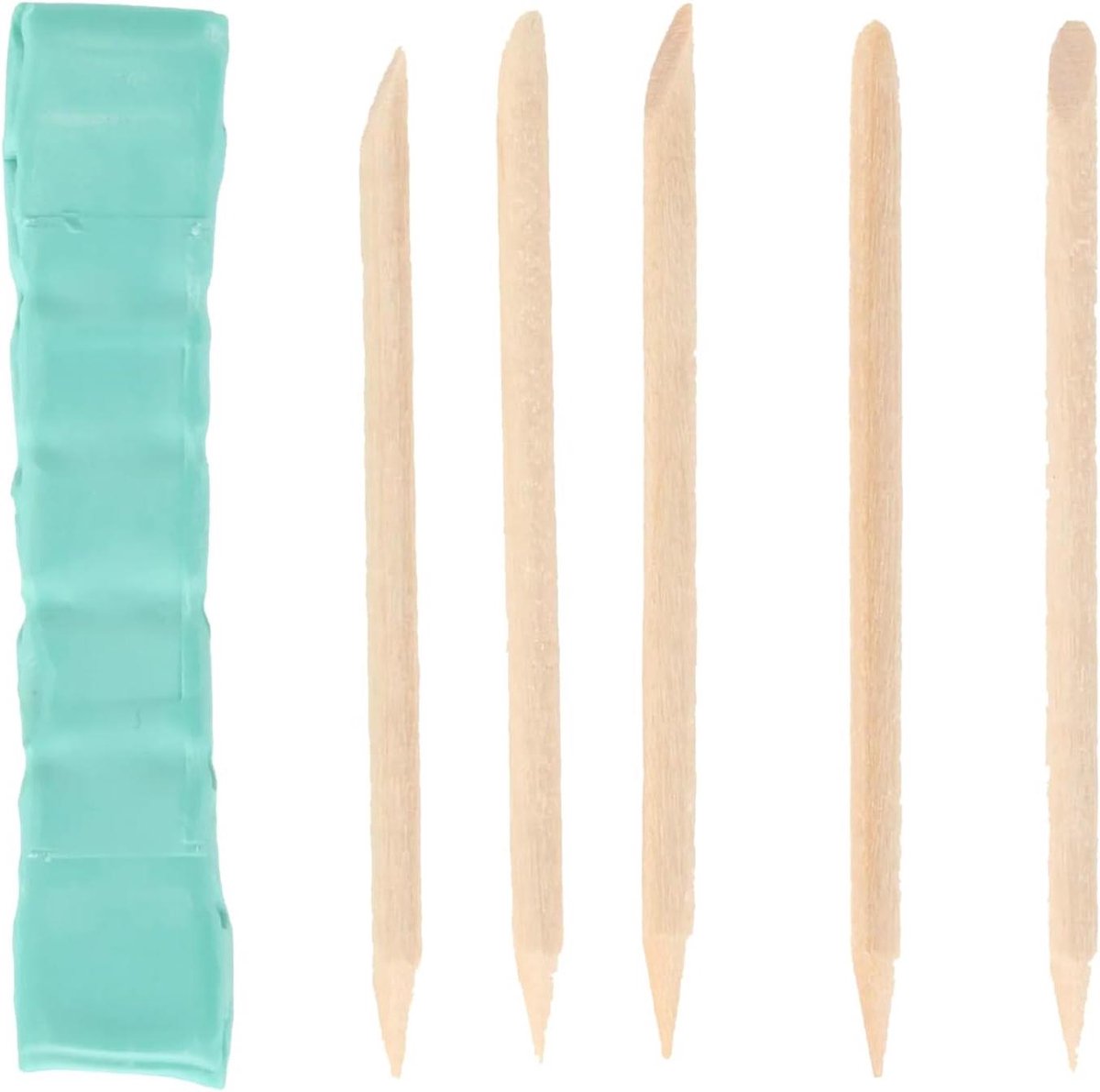 Reinigingsklei Horloge - Horloge Onderhoud - Sieraden Schoonmaken - Verwijdert Vet - 6 Stuks - Blauw