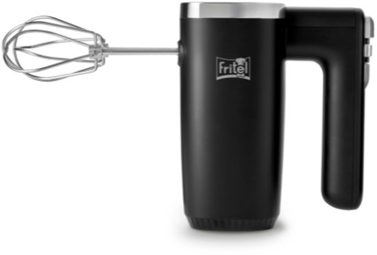 FRITEL HB 3590 Handmixer - Elektrische Mixer met Deeghaken en Kloppers - 5 Snelheden + Turbo - Zwart van Fritel — afbeelding 2