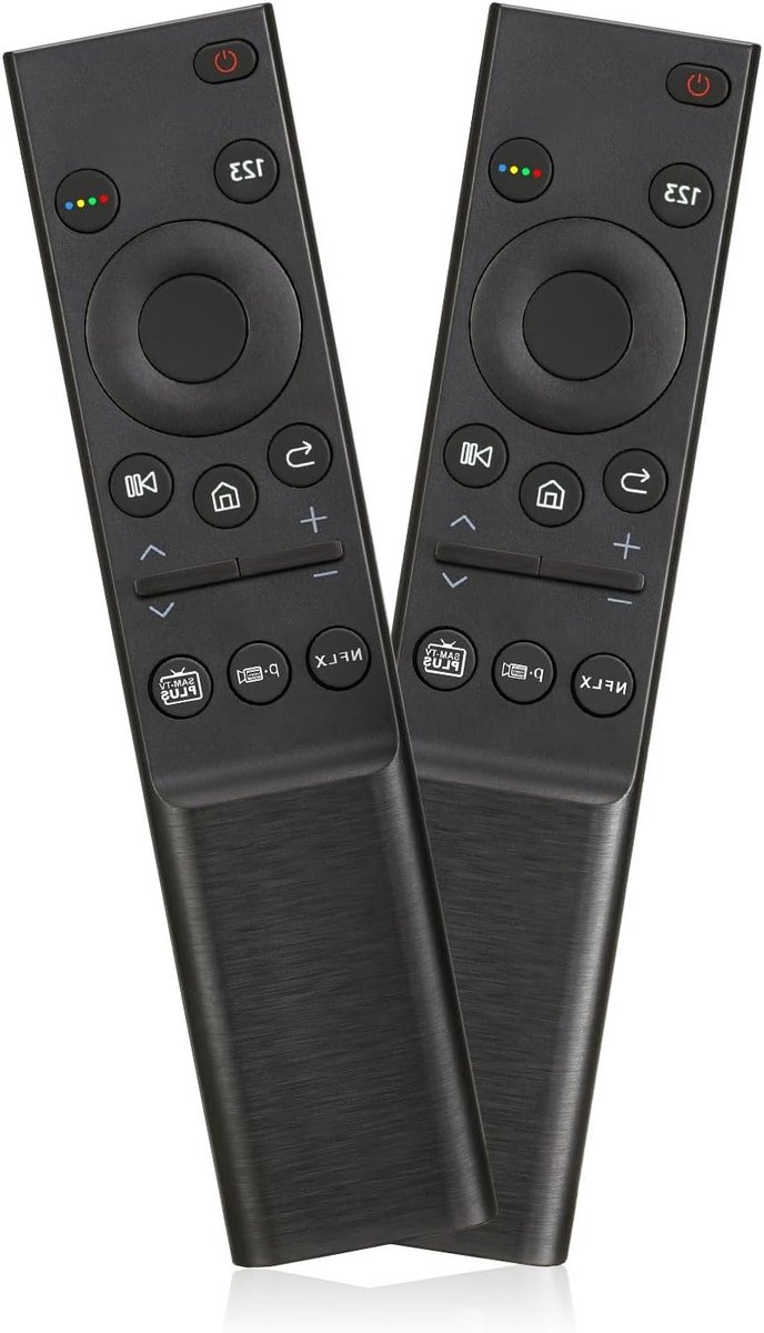 Vervangende Universele Afstandsbediening voor Smart TV, Compatibel met QLED en UHD Modellen, 2 Stuks voor Optimale Controle en Gebruiksgemak