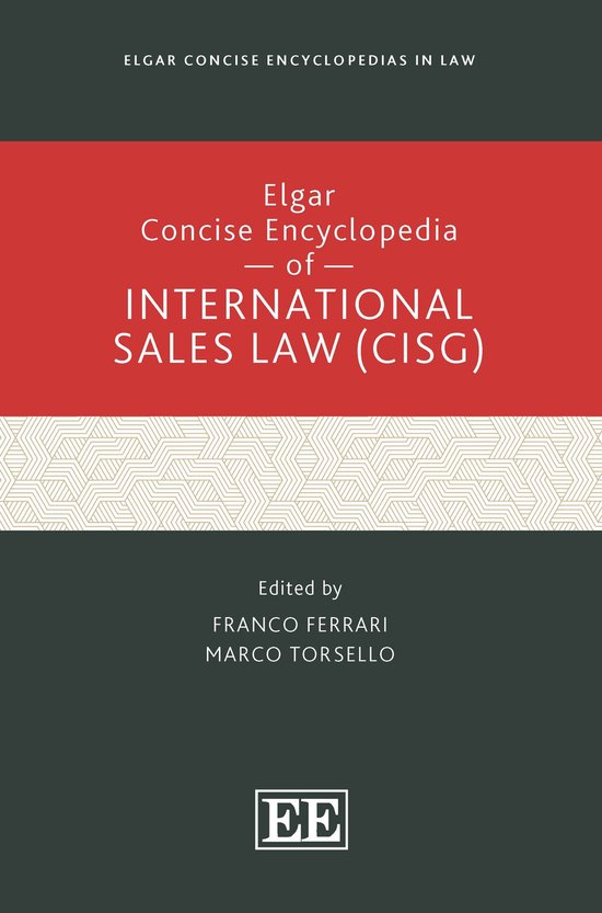 Elgar Concise Encyclopedias in Law - Elgar Concise Encyclope ... - cover