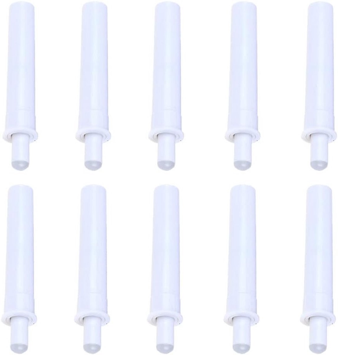 Soft Close Deur Dempers - 10 Stuks, Geluidsarme Sluitbuffer voor Keukenkasten en Lades, Ideaal voor Stille Sluiting