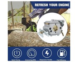 Reparatieonderdelen voor Walbro WT-622 carburateurs, trimmerkits en bougies voor McCulloch Mac 350 351, Mac 333 335 338 435 436 438 440 441 442 444