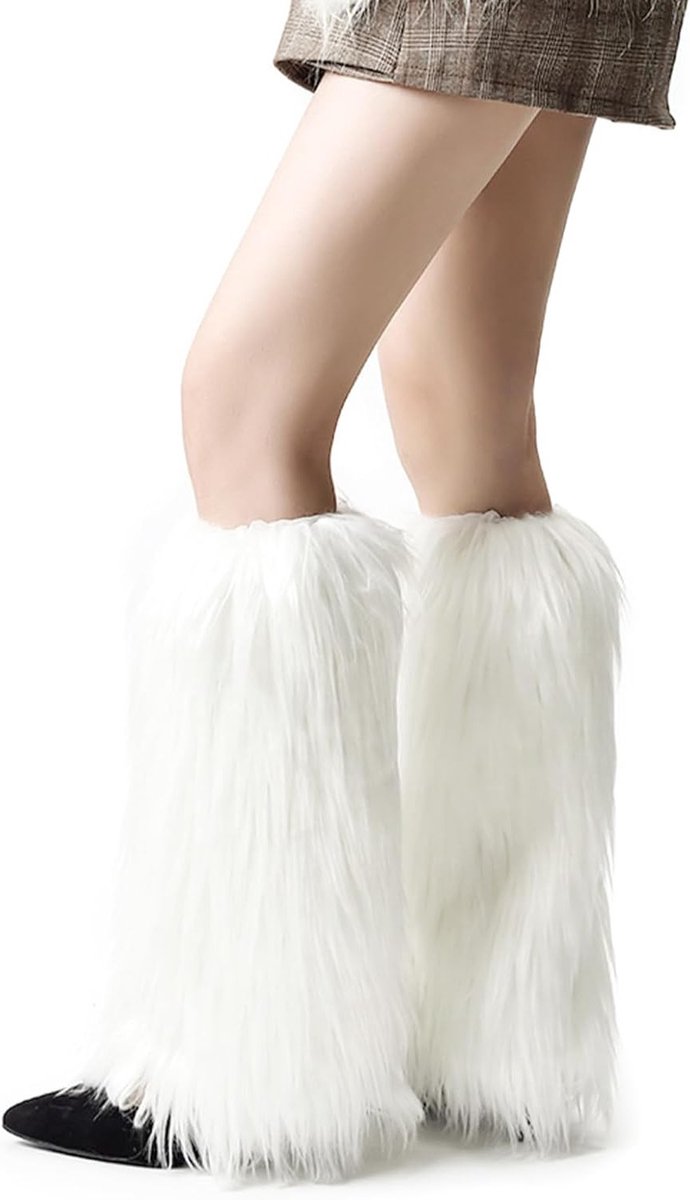 Pluche Beenwarmers voor de Winter - Ideaal voor Theater, Rollenspellen en Halloween Kostuums