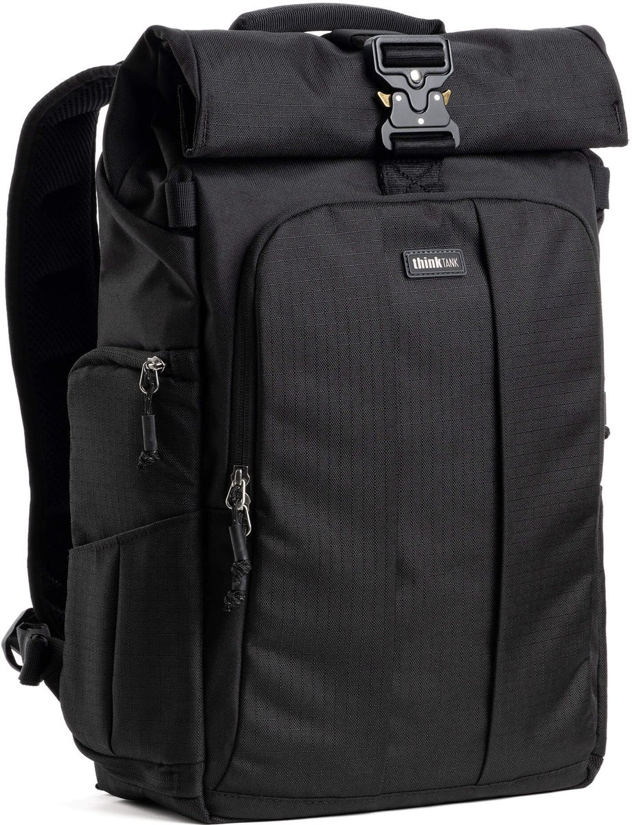 Think Tank - FocusPoint 22L - Asphalt Black - Rugzak voor Camera's - Oprolbare Backpack