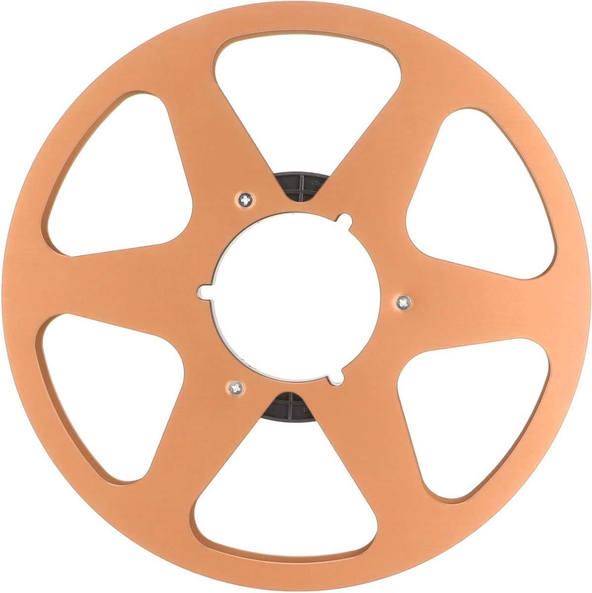 Lege 1/4 10.5 Inch Tape Reel van Aluminium Legering met 6 Windbestendige Gaten voor Geluidsopnames