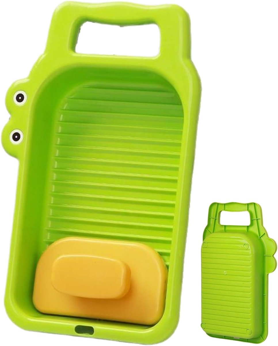 Miniatuur wasbord Handwas plank Reizen kamperen Draagbaar ontwerp 32x18 cm