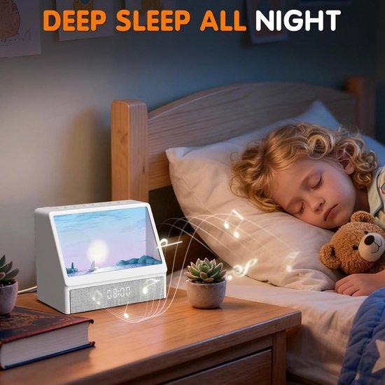 Digitale Wake-up Light met Zonsopgangsimulatie — afbeelding 4
