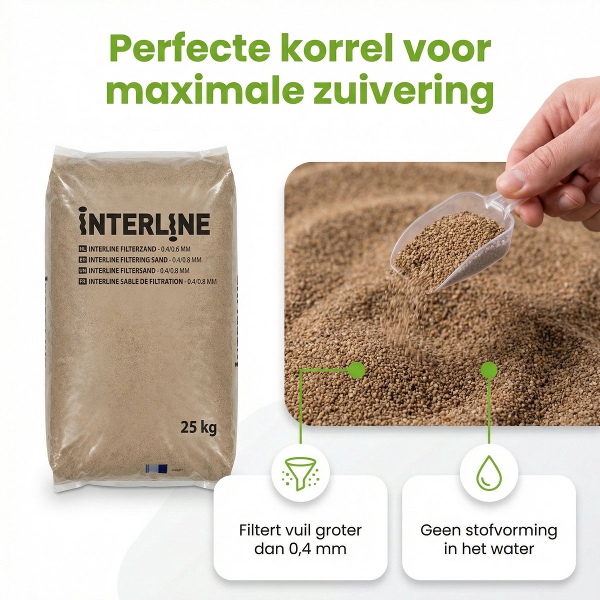 Intex 26644GS Zandfilterpomp - SX1500 - 4000 liter per uur inclusief Filterzand (3 stuks) en Testrips – foto 7