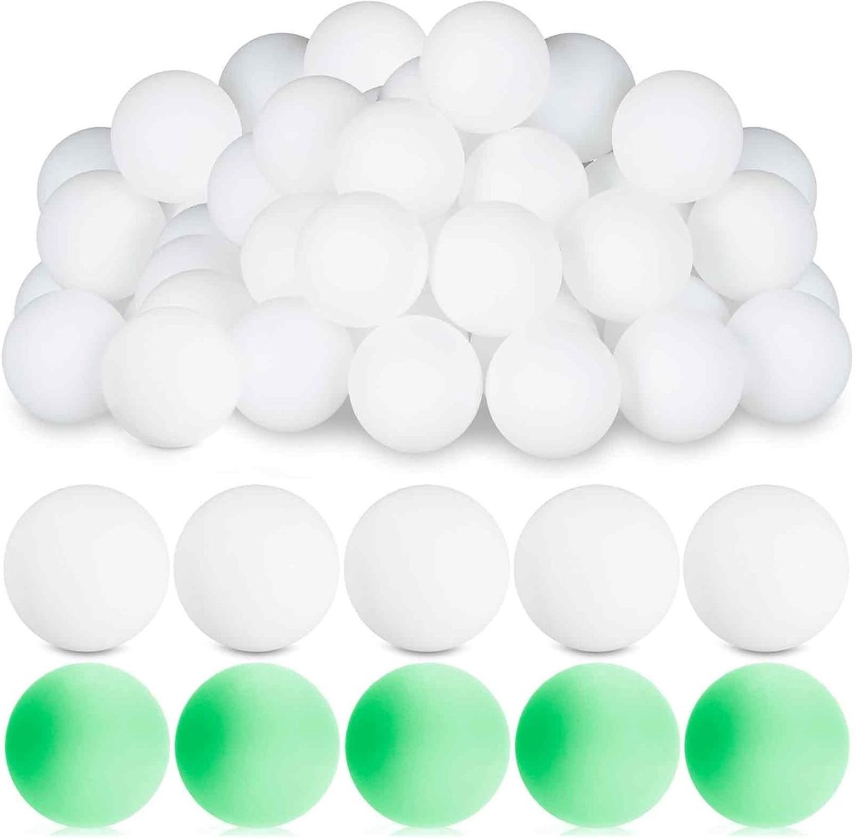 Table Tennis Ballen Set voor Training en Amusement - Perfect voor Spel en Competitie, Ideaal voor Tafeltennis en Activiteiten