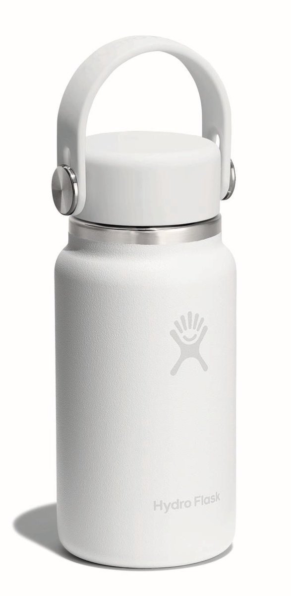 Hydro Flask - Drinkfles Micro Hydro - 200 ml - Wit – foto 3