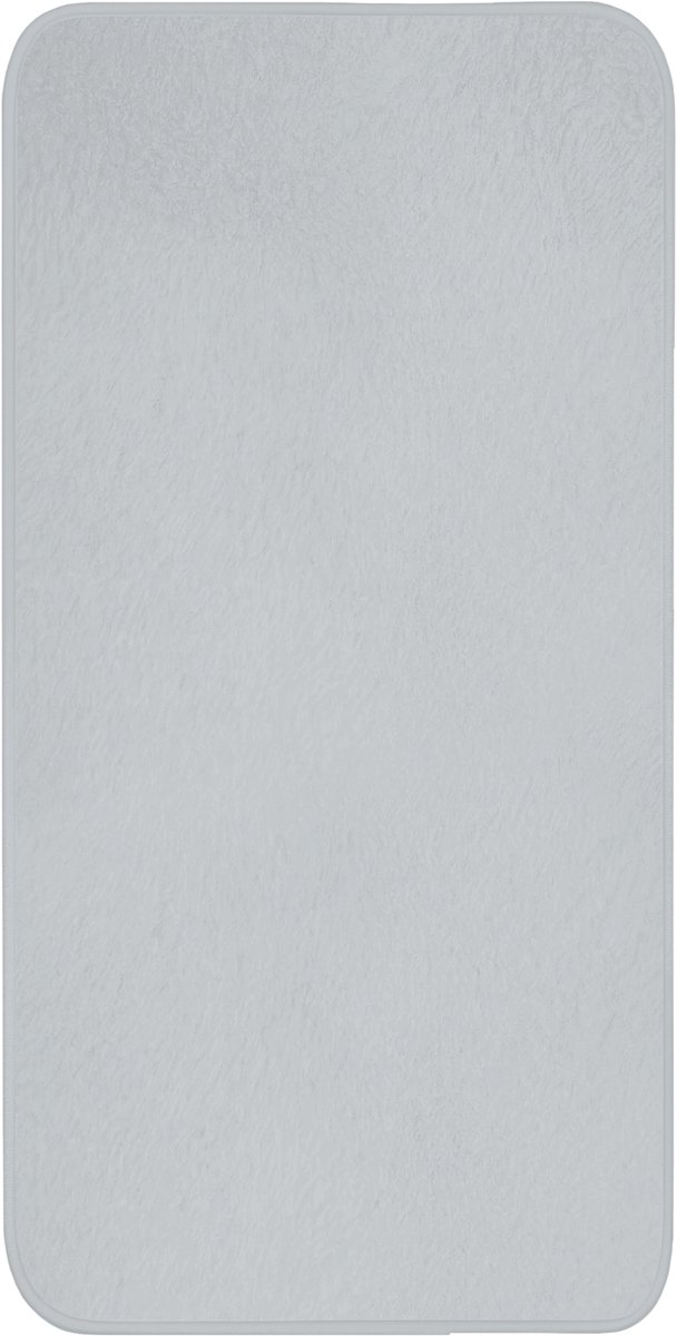 Badmat 60x120 cm - Antislip - Interieur - Grijs - Licht - Badmatten voor badkamer - Badkamermat - Douchemat - Badkamer mat
