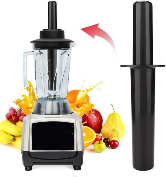 Blender Tamper Accelerator Plastic Stick Plunger Vervangingsonderdeel voor Menger, 24cm - Keukenaccessoires en Muddler van Merkloos — afbeelding 5