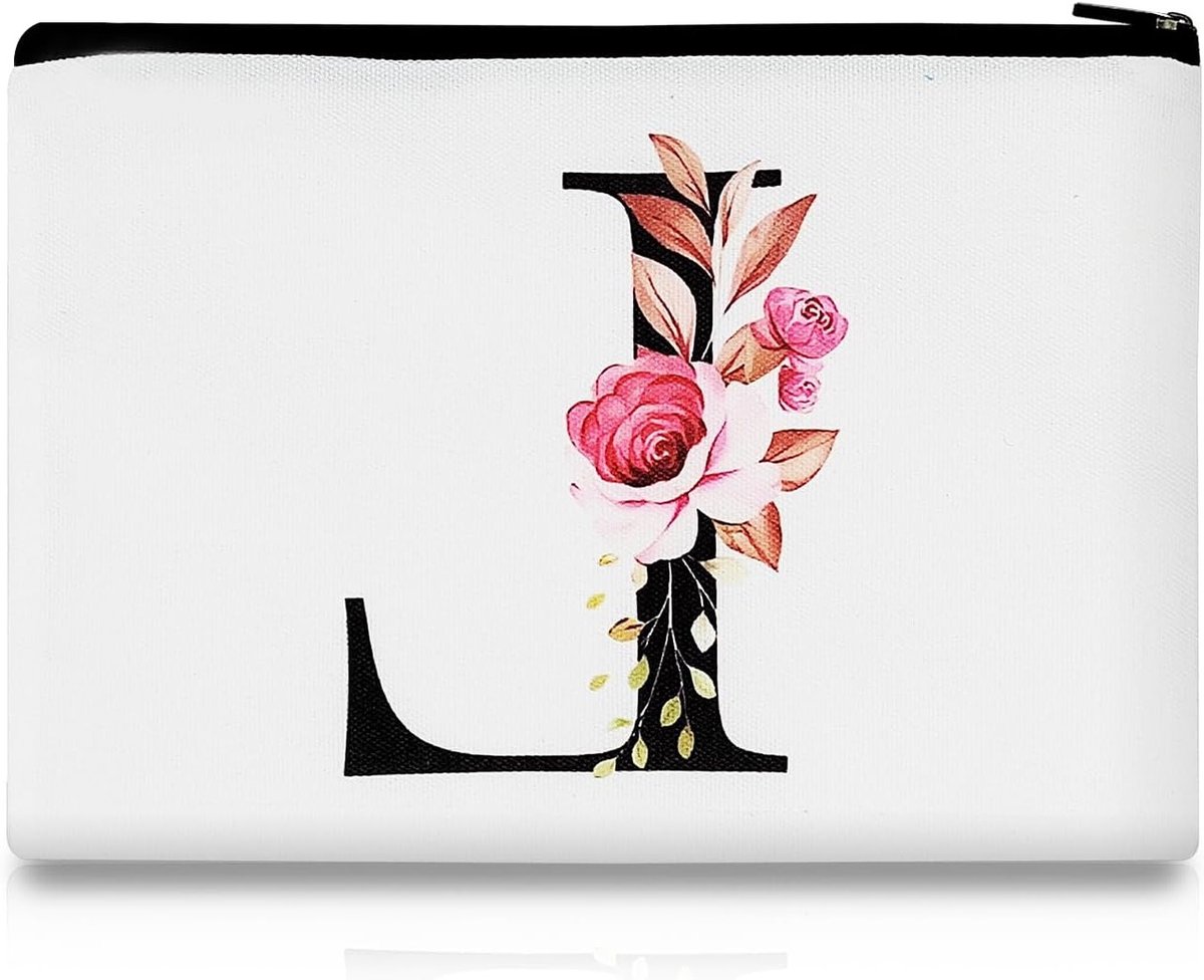 Make-up Tas met Rits, 24 x 17 cm, Lichtgewicht, Ideaal voor Cosmetica Opslag, Reisaccessoire, Modern Design