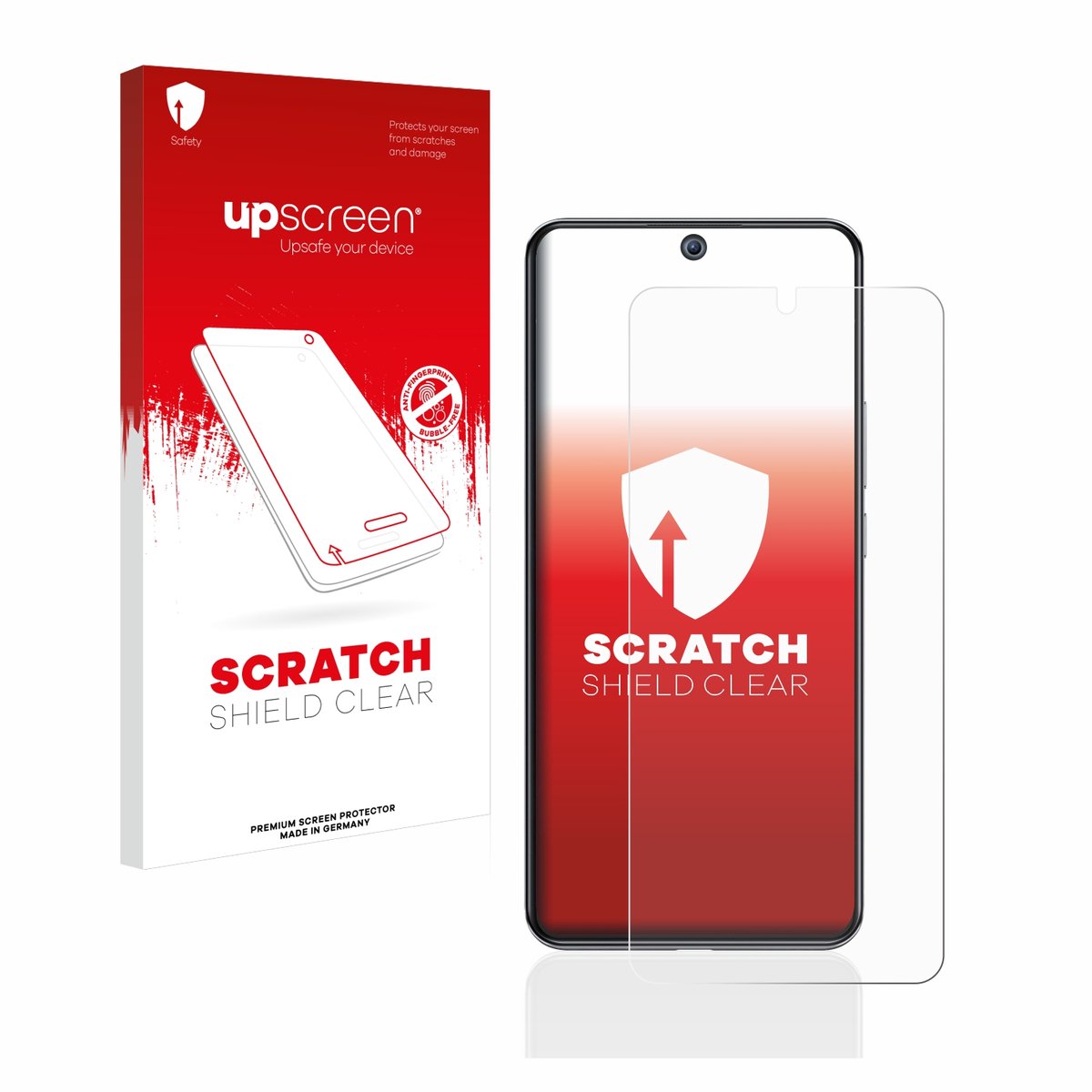 upscreen - Screenprotector voor Xiaomi 12T Pro - Folie Beschermfolie transparant