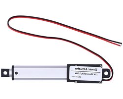 Lineaire Actuator met 50 mm Slag, DC 12V, Interne Schakelaar, Laag Geluid, Voor Automatisering en Industrie, Mini Lineaire Beweging, 70N Kracht