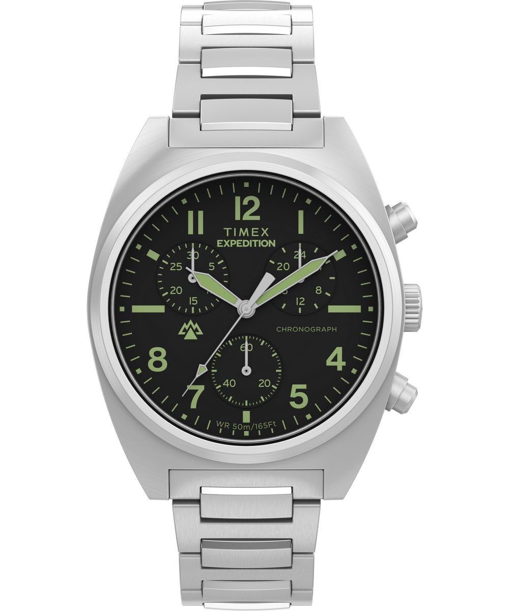 Timex Expedition North Capstone TW2Y61200 Horloge - Staal - Zilverkleurig - Ø 41 mm
