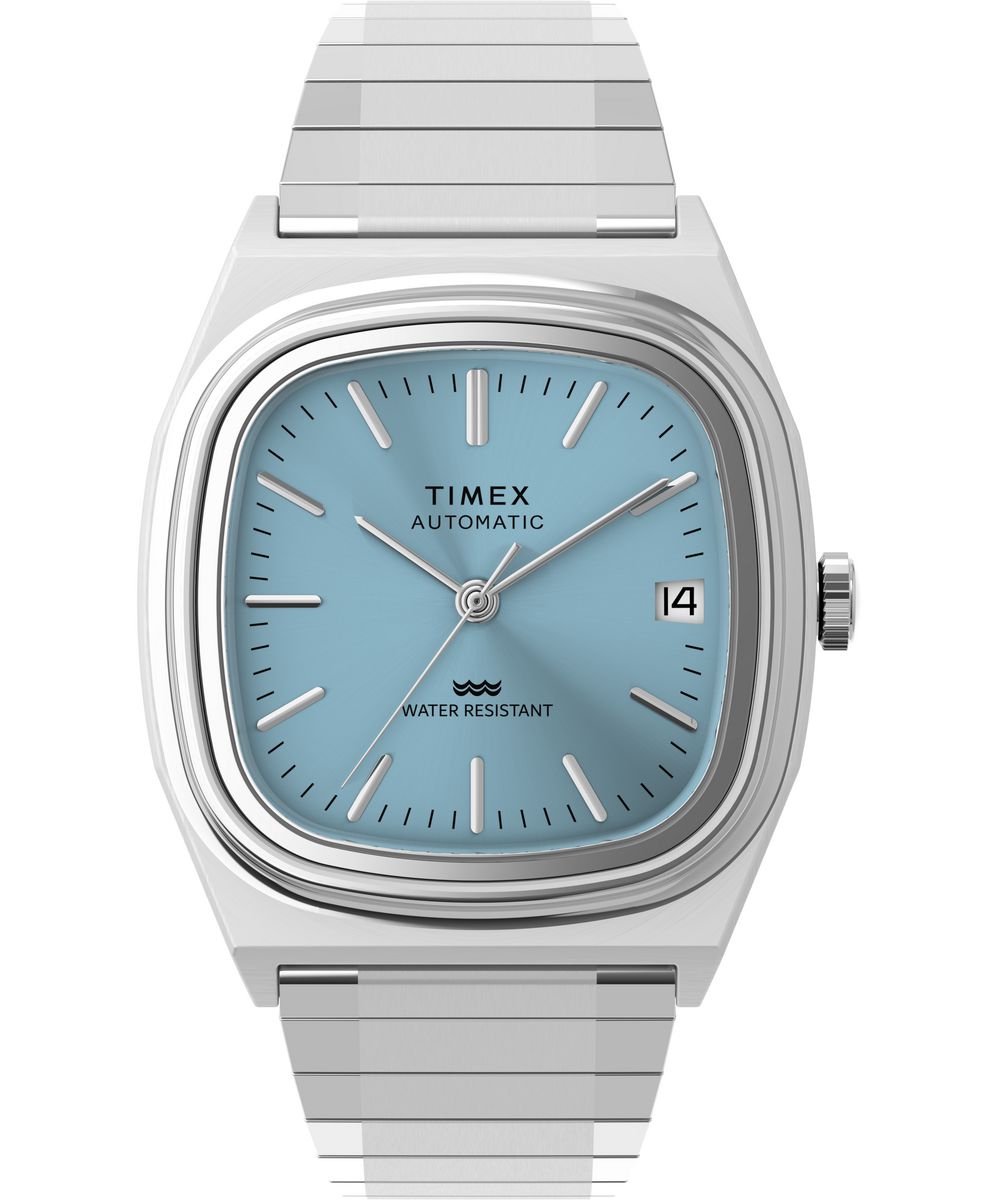 Timex E Line TW2Y66700 Horloge - Staal - Zilverkleurig - Ø 34 mm