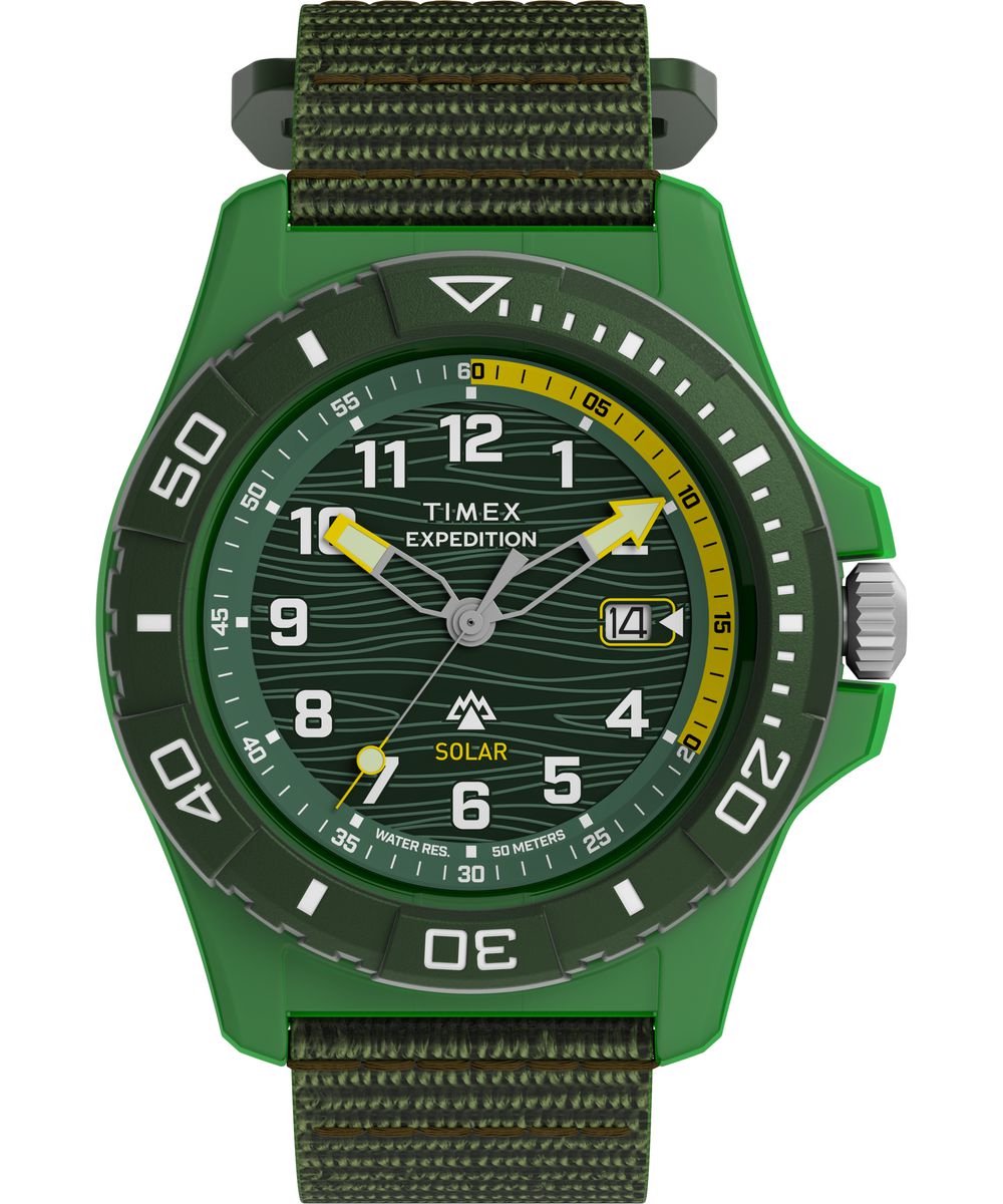 Timex Expedition North Freedive TW2Y61400 Horloge - Nylon - Groen - Ø 46 mm