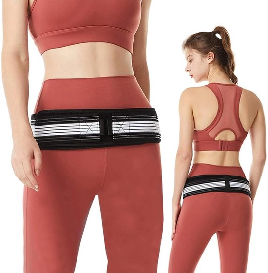 Orthopedische Heupriem voor Sciatica, Comfortabele Rugband, Verstelbare Antislip Ondersteuning voor Heup- en Rugpijn (120cm) van Merkloos — afbeelding 4