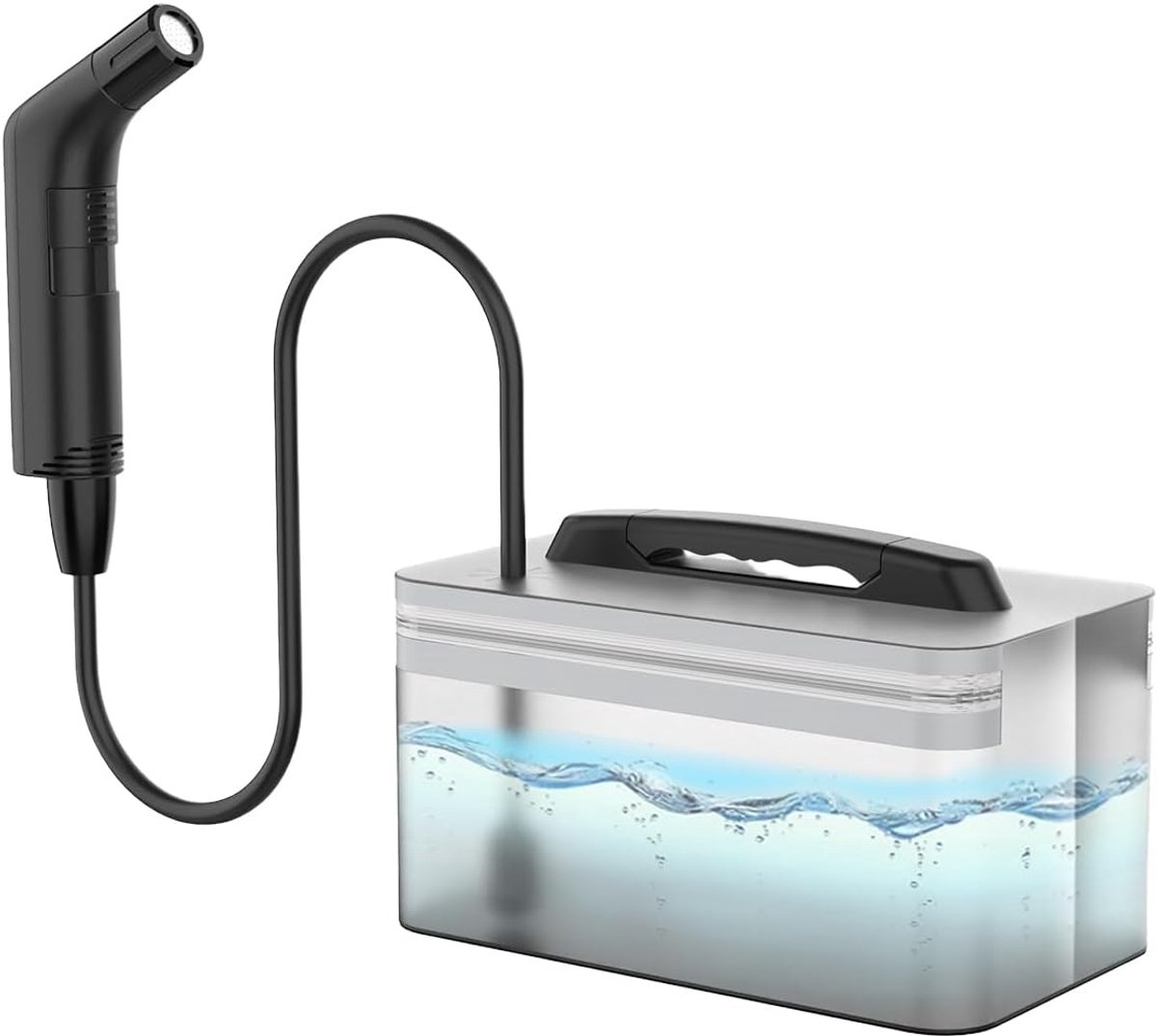Draagbare elektrische reisbidet 2,3L - oplaadbaar - handdouche voor toilet en buiten gebruik - geschikt voor kamperen - vrouwen - kinderen en zwangere vrouwen