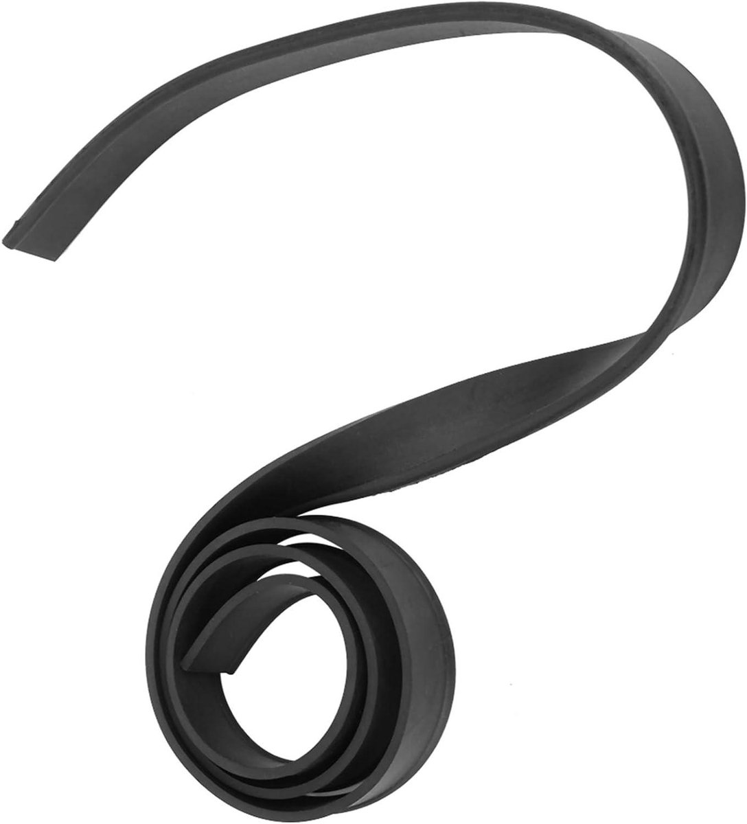 Raamwisser Rubber - Glas Reiniger - Streeploos Ramen - Eco-vriendelijk Materiaal - 105 Cm - Zwart
