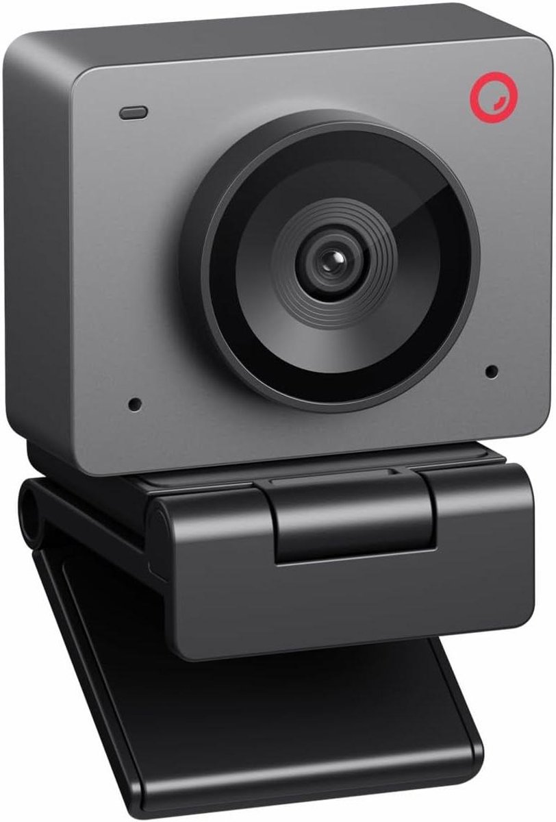 Webcam 1080P - PC Camera - Streamen Vergaderen - AI Gezichtsherkenning - 100 FPS - Grijs