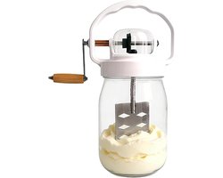 Handmatige Botermixer - Keukengerei Garde - Zelf Boter Maken - Interactief Keukenhulpmiddel - 1500 ml - Meerkleurig