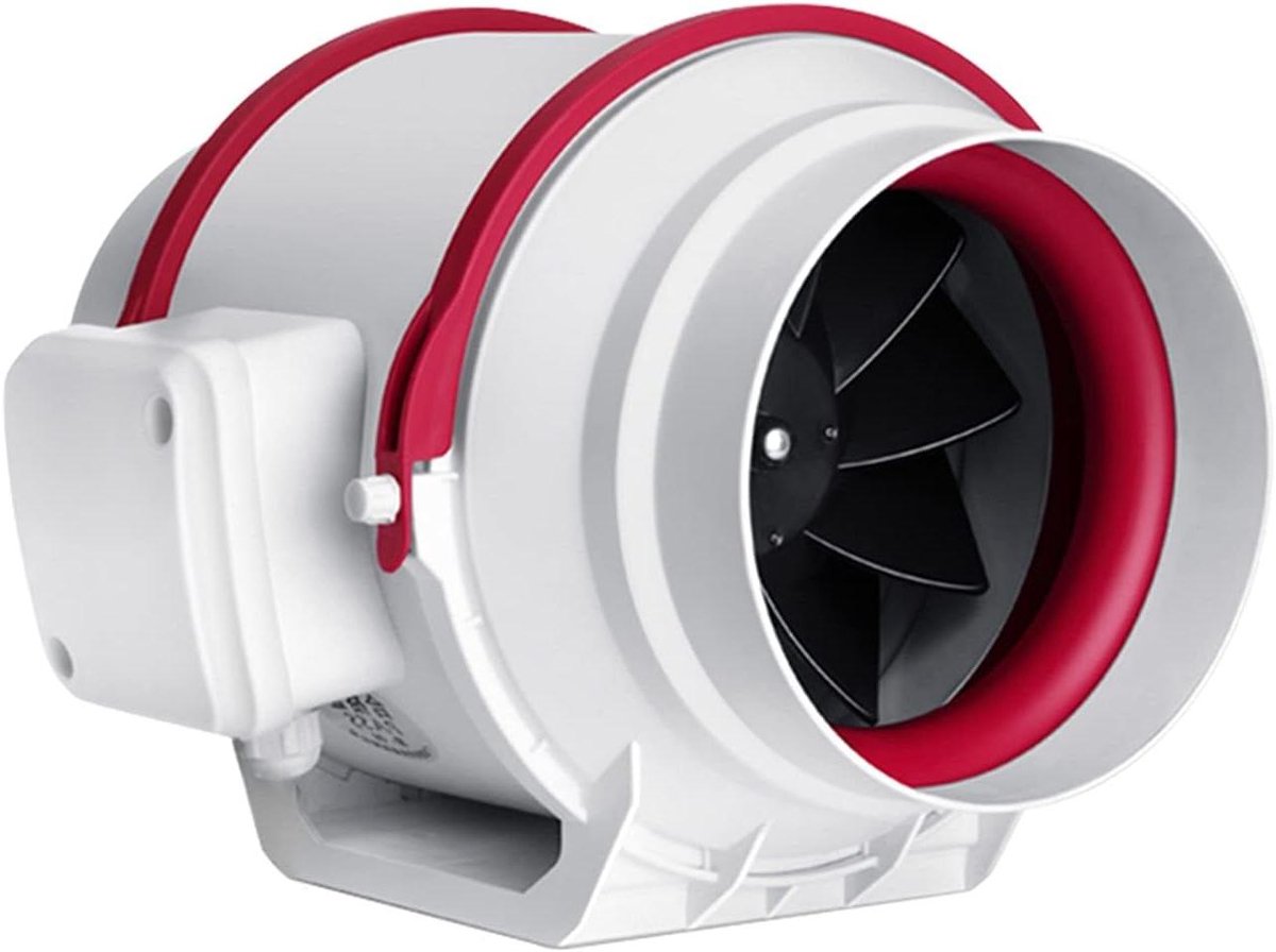 Afzuigventilator - Geluidsarme ventilator - Luchtkwaliteit verbeteren - Dubbele snelheden