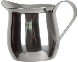 Schenkkan Melkopschuimen - Latte Kan Stoomkan - Koffie Maken - Lange Nauwkeurige Schenktuit - 240 ml - Zilver