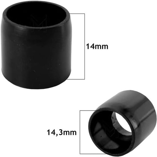 Gasdiffusers MIG Lasapparaat - Branderschoonmaker Isolator - Stabiel Lassen - Standaard Laswerk - 10 stuks - Zwart — afbeelding 2