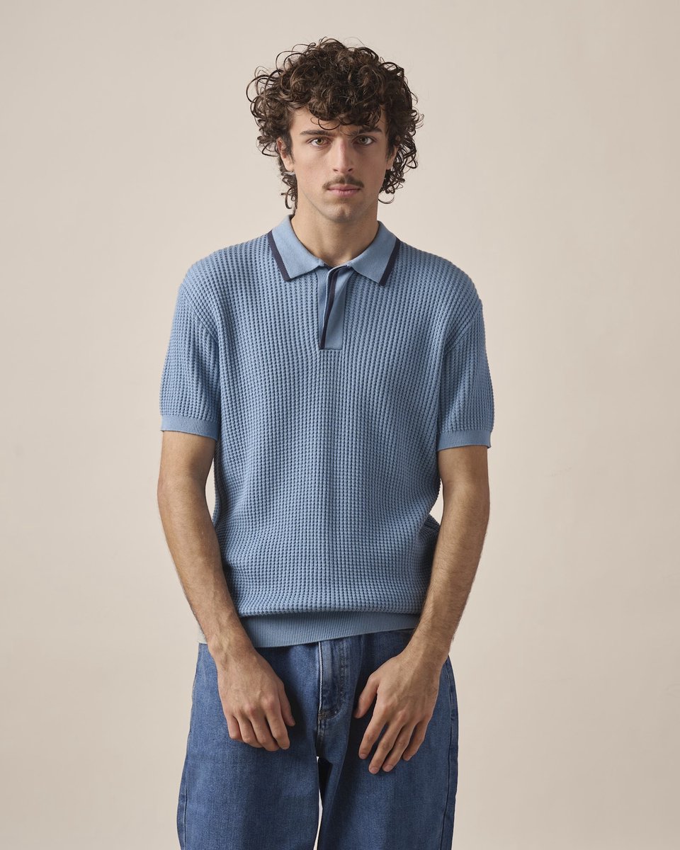 ANTWRP - Heren sweater - Maat L - Mannen - blauw -