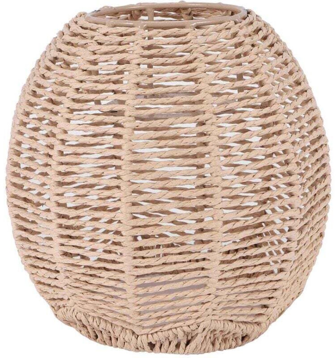 Handgeweven rotan lampenkap, decoratieve lampenkapgeschikt voor kroonluchter in retrostijl.