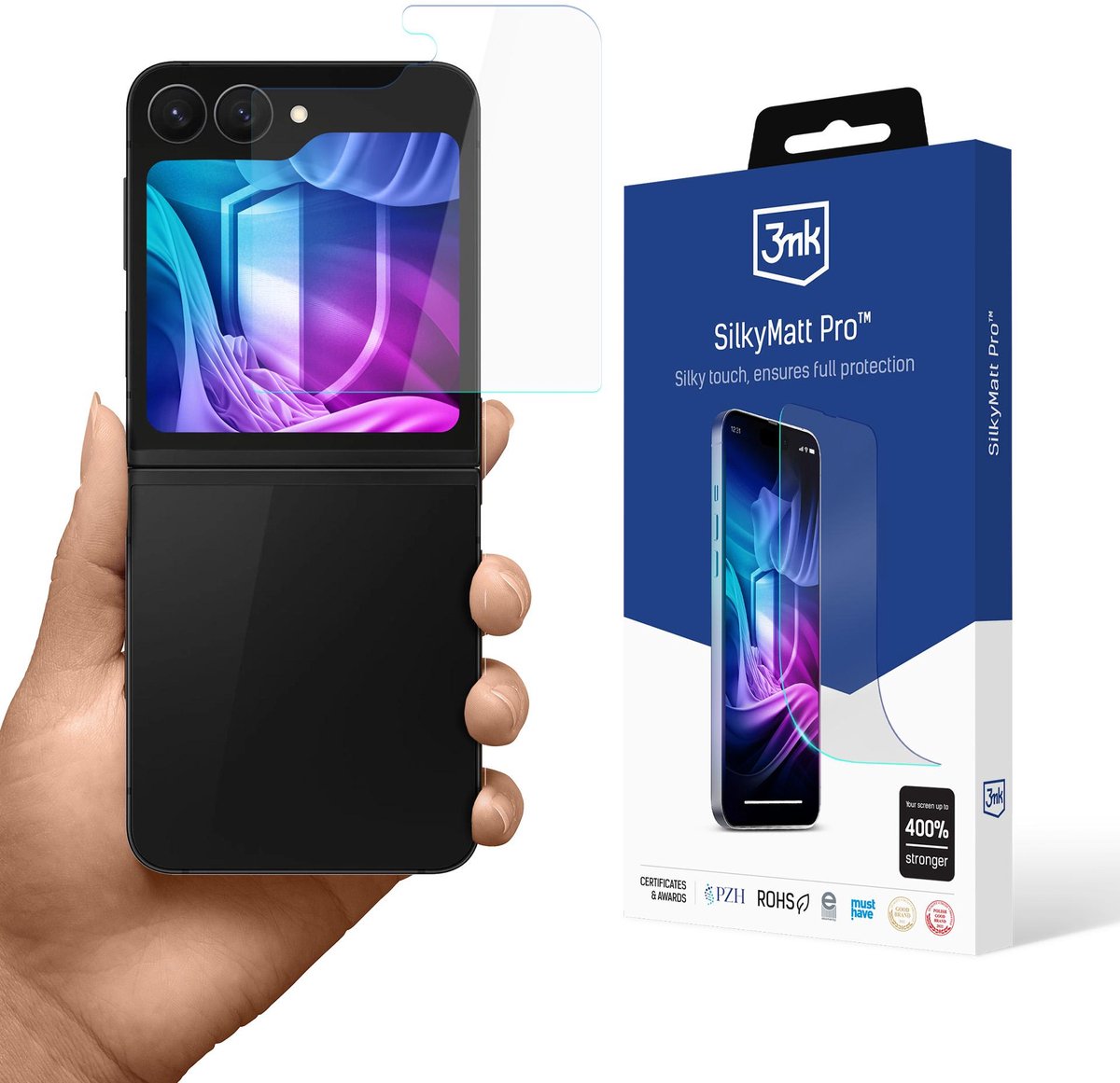3Mk Silky Matt Pro Bescherm- En Matte Coating Voor Samsung Galaxy Z Flip 6 7 Fe