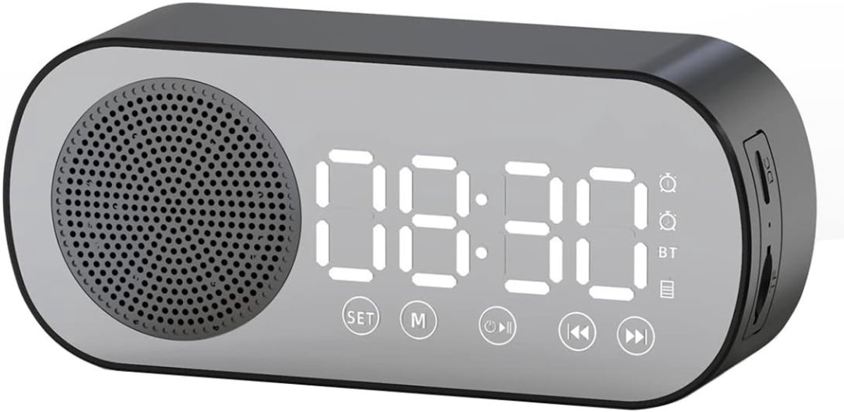 MKSS® Wekkerradio – Digitale Klokradio – Radio Wekker