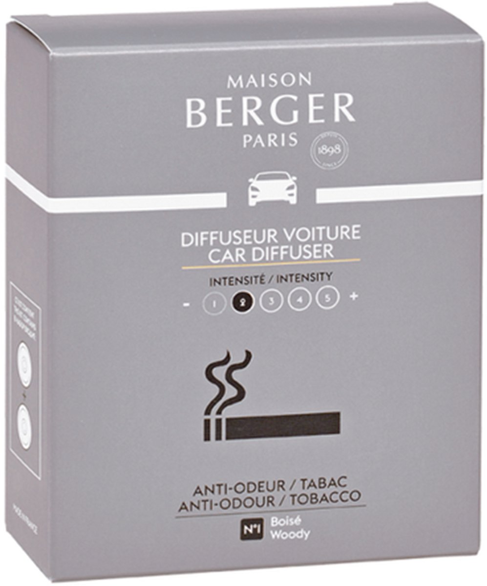 Maison Berger Autoparfum Tobacco – Houtachtig Autogeurtje