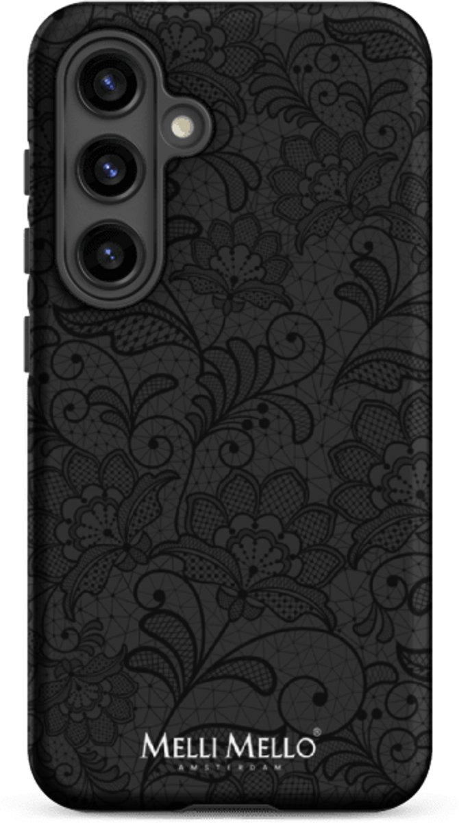 Melli Mello Telefoonhoesje Midnight Lace (Tough Case) - Samsung Galaxy S24
