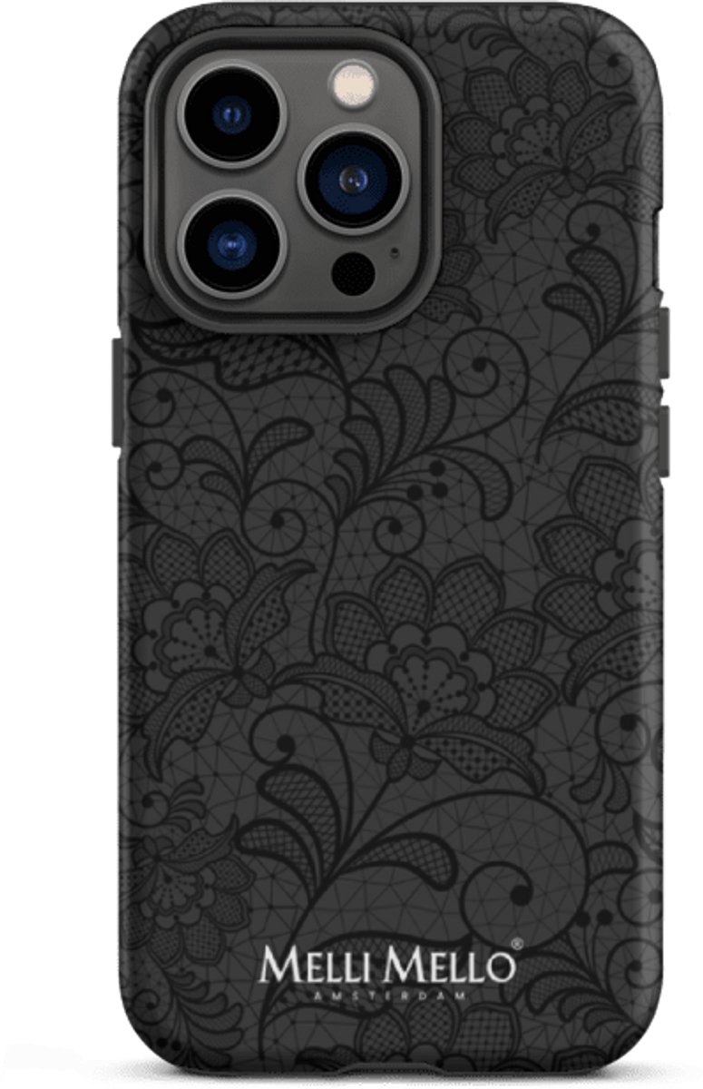 Melli Mello Telefoonhoesje Midnight Lace (Tough Case) - Apple iPhone 13 Pro