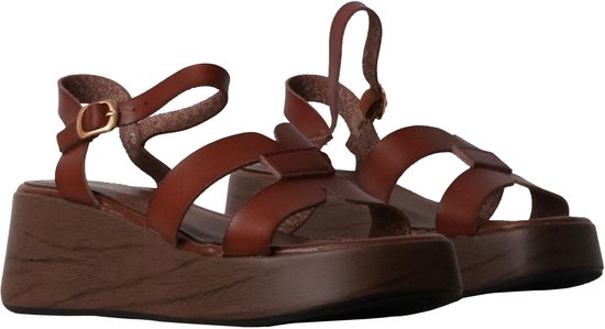 Hoge sandalen met bandjes van R and BE
