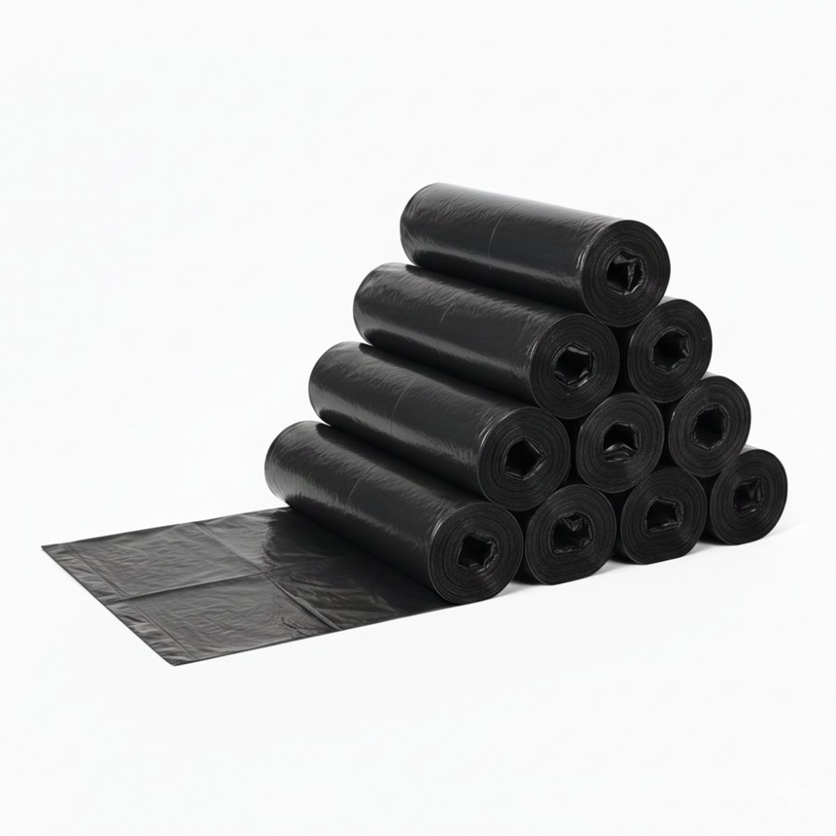 Pack and Move - Set 10 Grote Stevige Vuilniszakken Voor Verhuizing - 120 L - Vuilniszakken Voor Grote Volumes