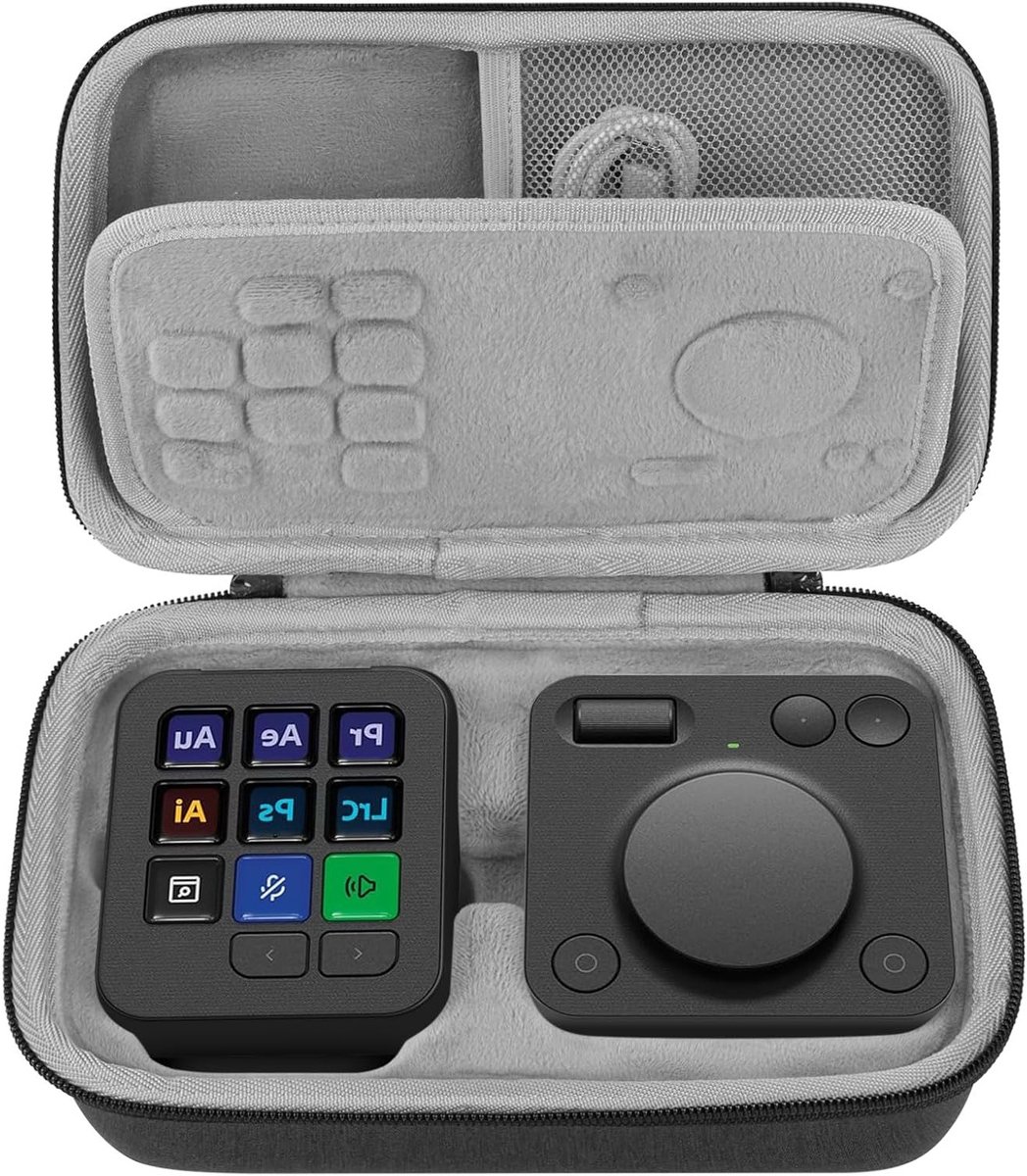 Duurzame Hard Shell Beschermtas voor Logitech MX Console - Ideaal voor Reizen en Opslag